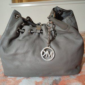 Michael Kors brown leather hobo bag, shoulder bag, purse
